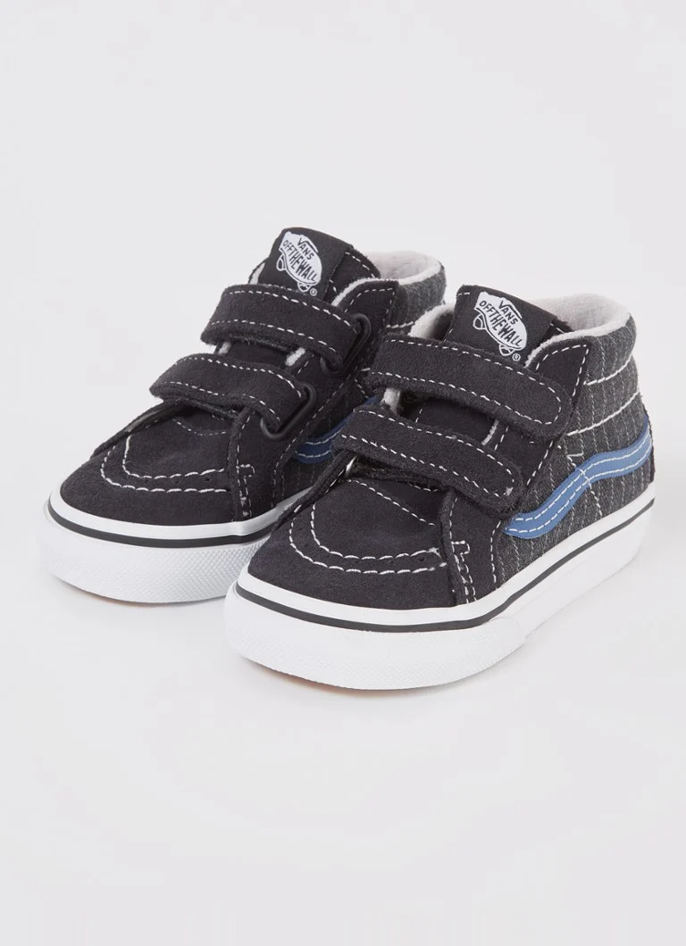 Teniși VANS Sk8-Mid Reissue V cu detalii din piele întoarsă