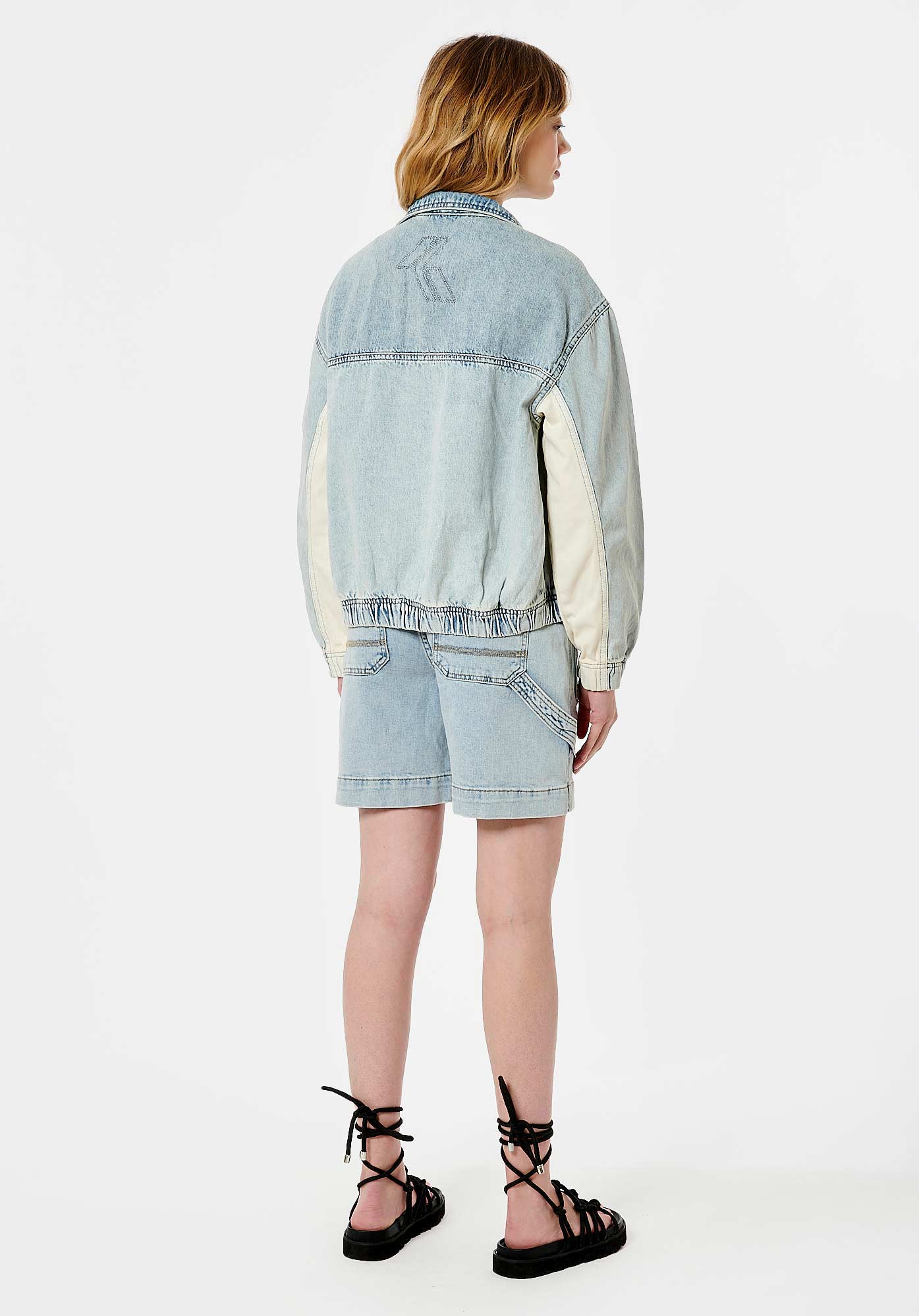 BOMBA  Veste en jean Femme en 100% coton