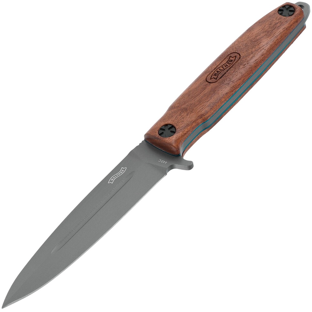 Walther Messer BWK 3 Blue Wood Knife
