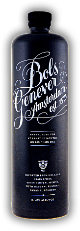 Bols Genever Barrel Aged 1,0 Liter Bols Genever Barrel Aged 1,0 Liter  1	 Liter - Vol 42%