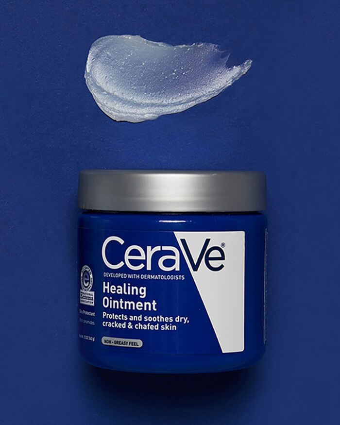 Pommade cicatrisante Baume réparateur pour la peau gercée, irritée et extrêmement sèche