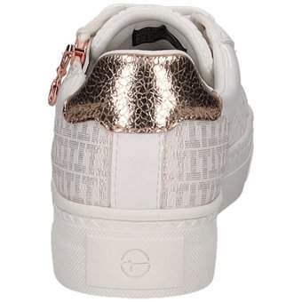 Tamaris Plateau Sneaker in weiß