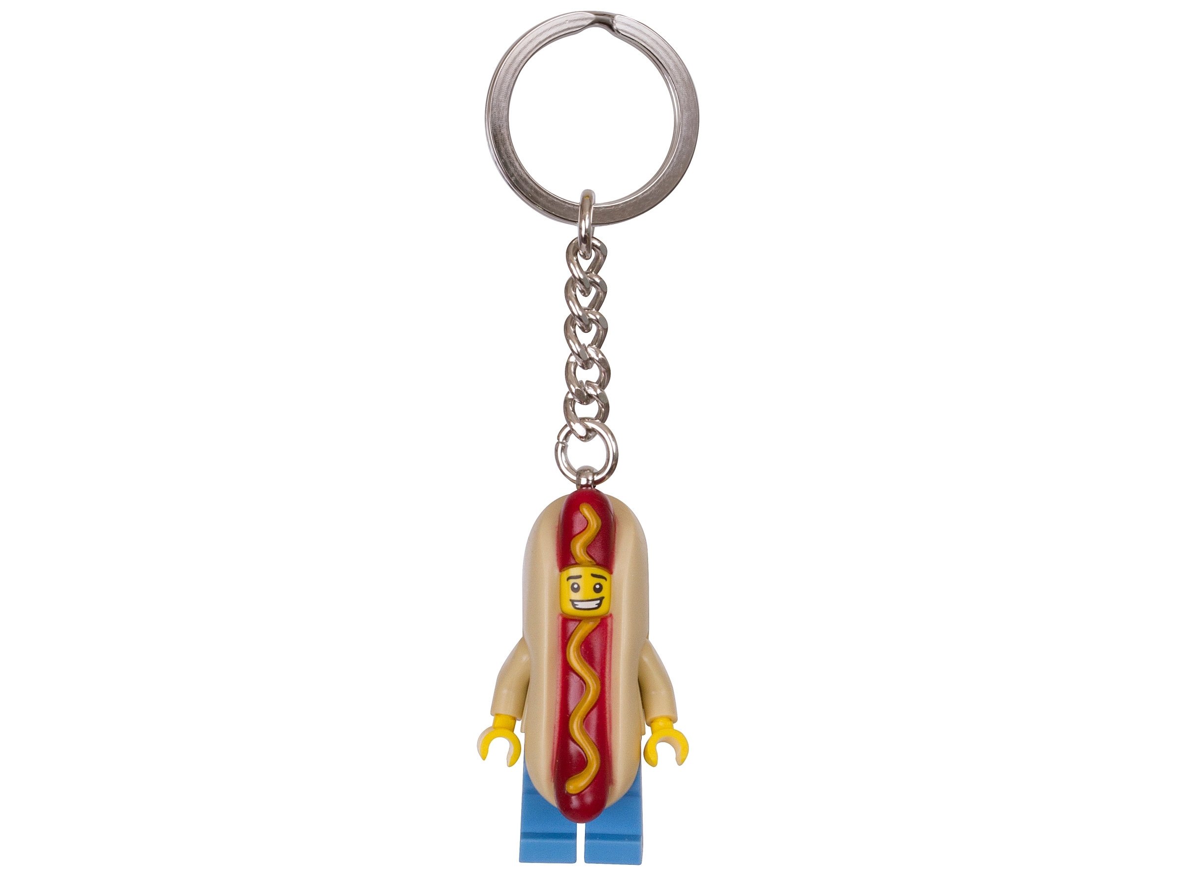 LEGO® City Mann im Hot-Dog-Kostüm Schlüsselanhänger 853571
