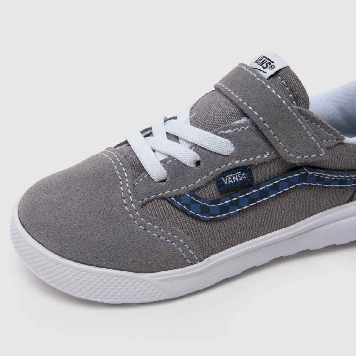 Vans grå multifärgade ultrarange 66 v pojkar småbarnsskor