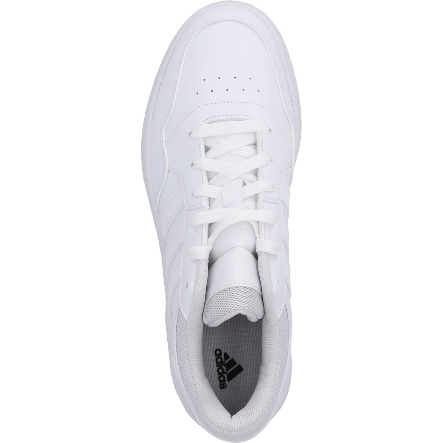 Adidas Hoops 3.0 M, Sneakers Low, Herren, ftwr white/ftwr white/core bla