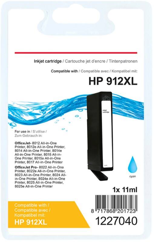 Viking 912XL Kompatibel HP 3YL81AE Cyan