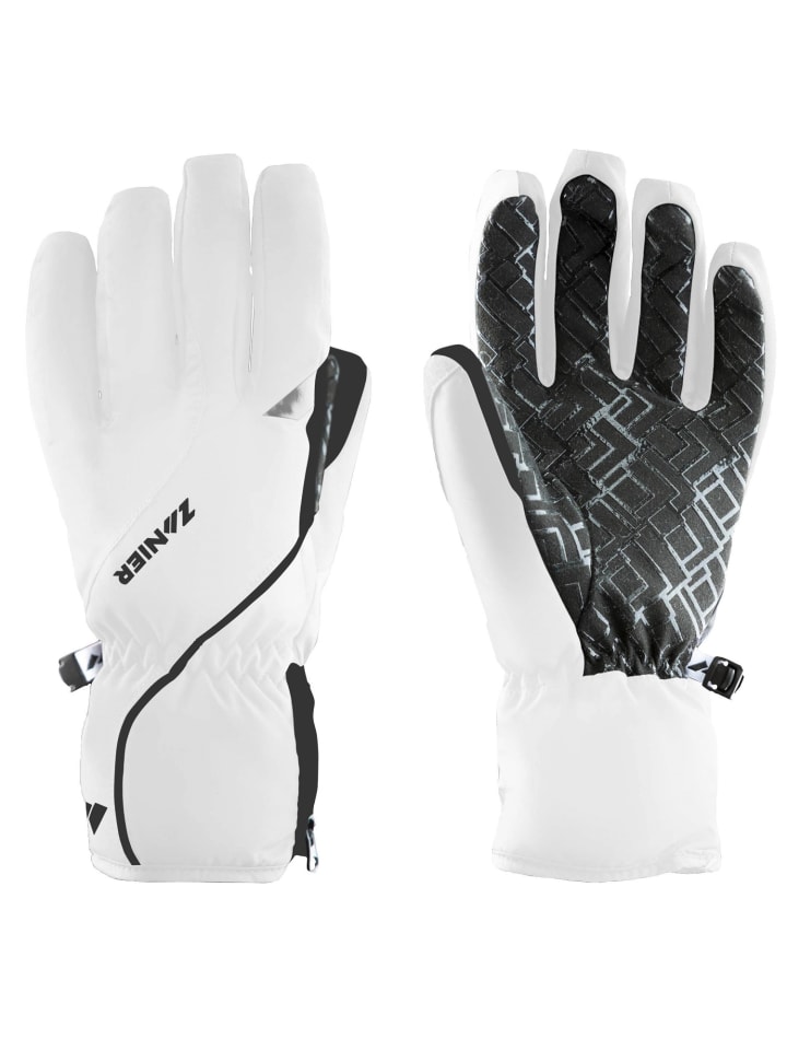 Zanier Seefeld STX Fingerhandschuhe in Weiß günstig kaufen