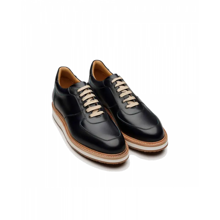 Heinrich Dinkelacker - Sneaker low LONDON TC Kalbsleder - blau