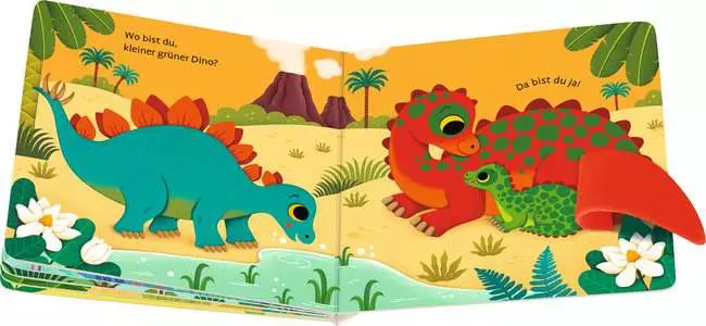 Wo bist du, kleiner Dino?