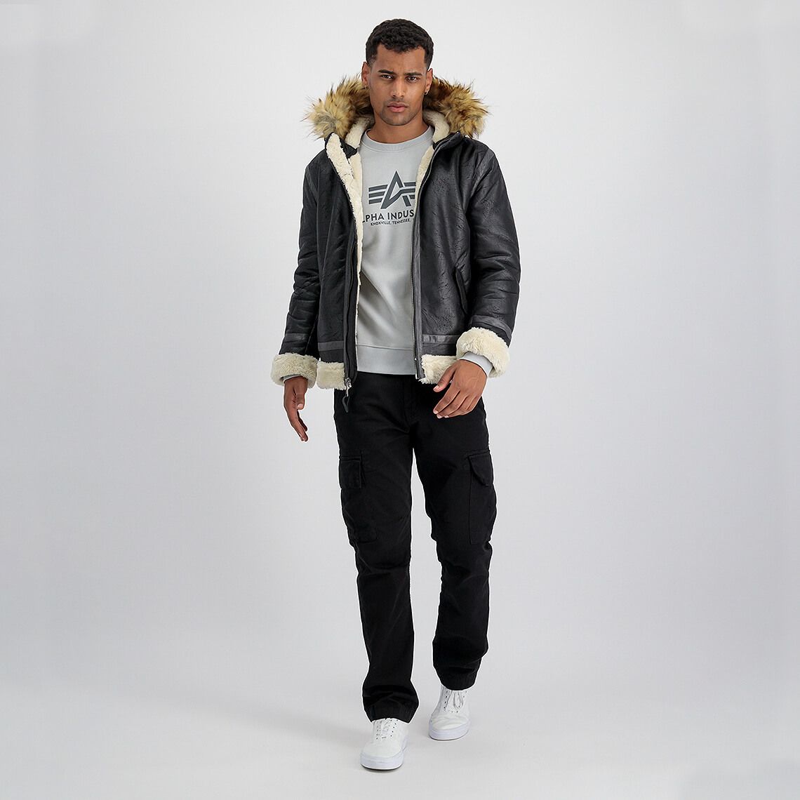 B3 FL Hooded Fliegerjacke