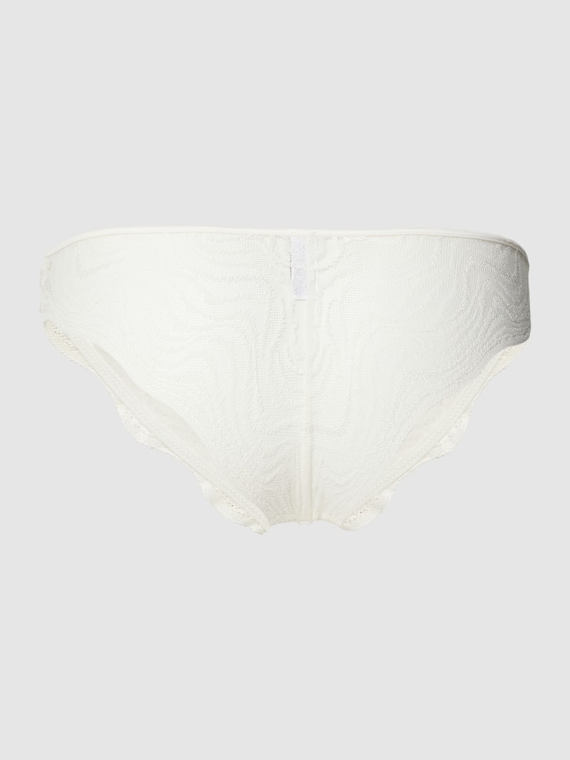 Slip mit Strukturmuster Modell 'brazilian' in offwhite