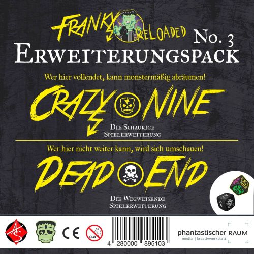 Franky Reloaded: Crazy Nine & Dead End (deutsch/engl.) (Erw. 1)