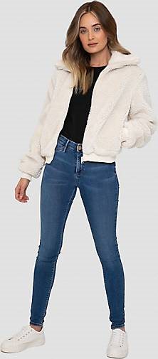 Threadbare Fellimitatjacke