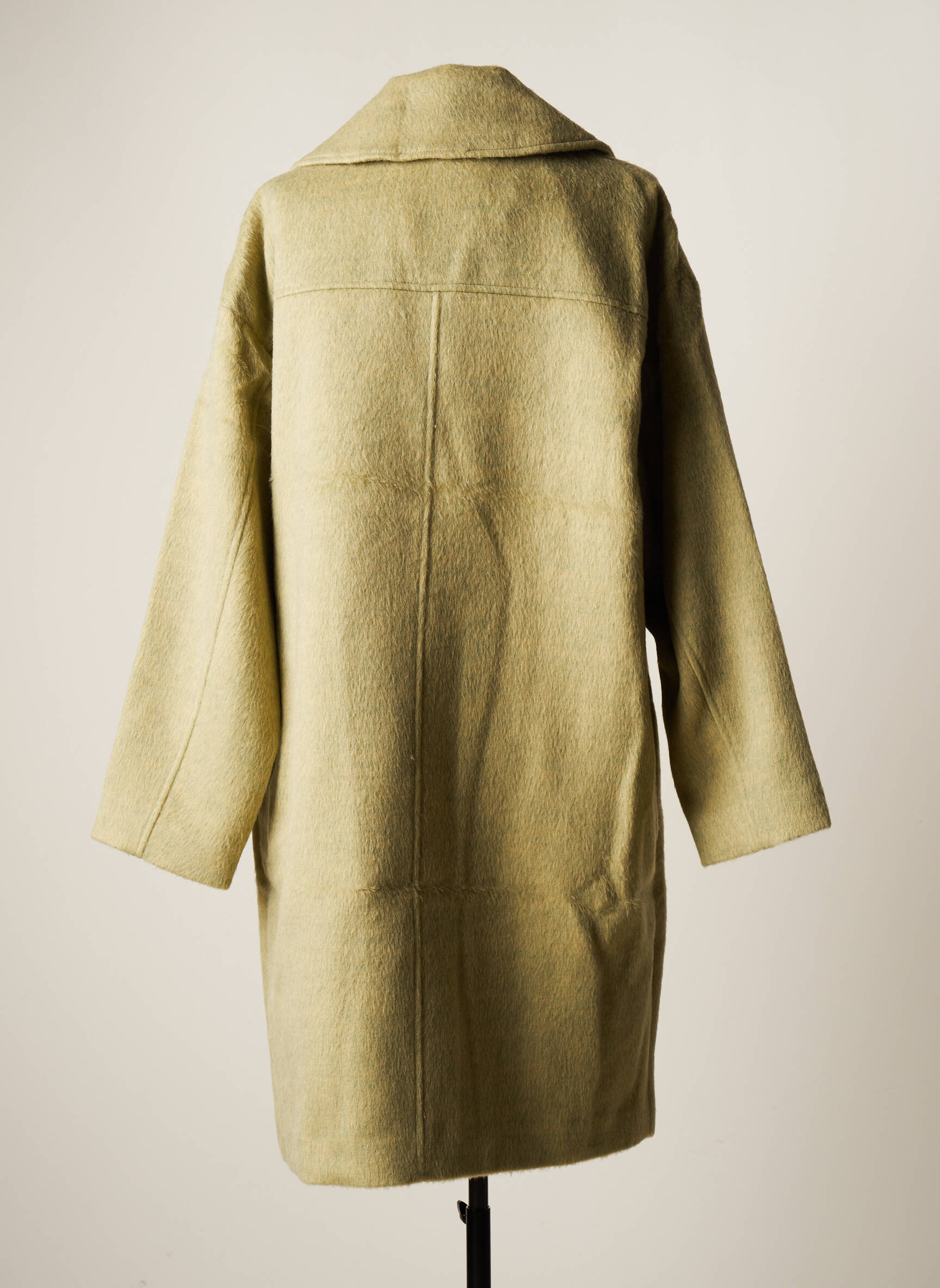 Frnch Manteaux Longs Femme couleur vert
