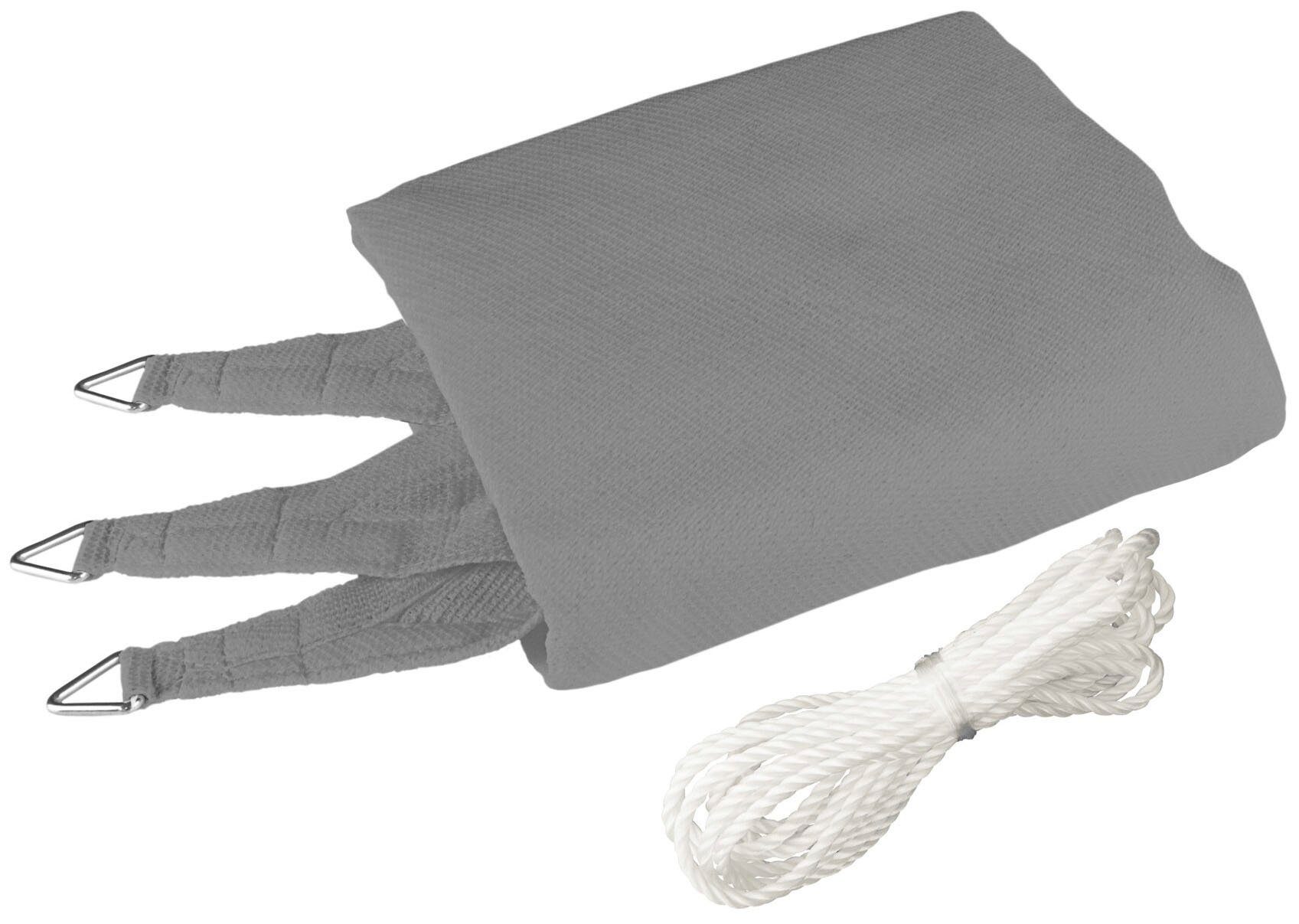 Windhager Sonnensegel Capri Dreieck, 4x4x4m, grau