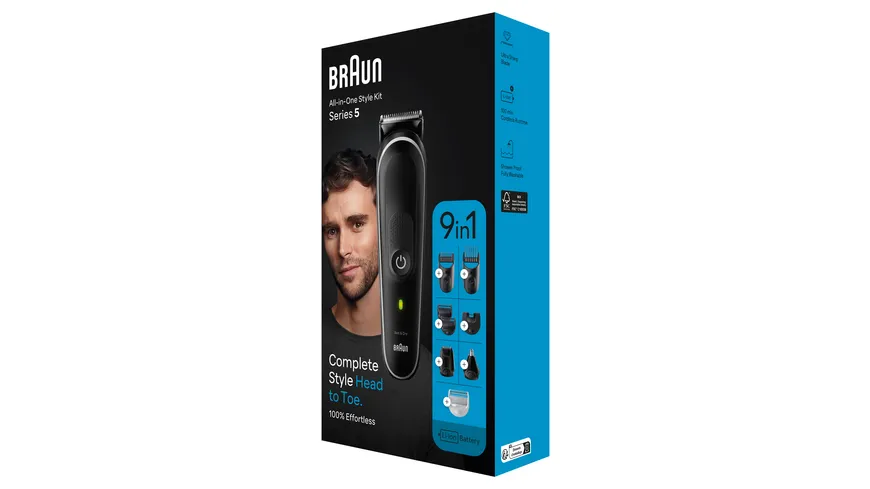 BRAUN Multi-Grooming-Kit 9-in-1 Series 5 MGK5410