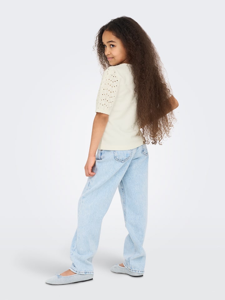 KIDS ONLY Shirt in Creme günstig kaufen