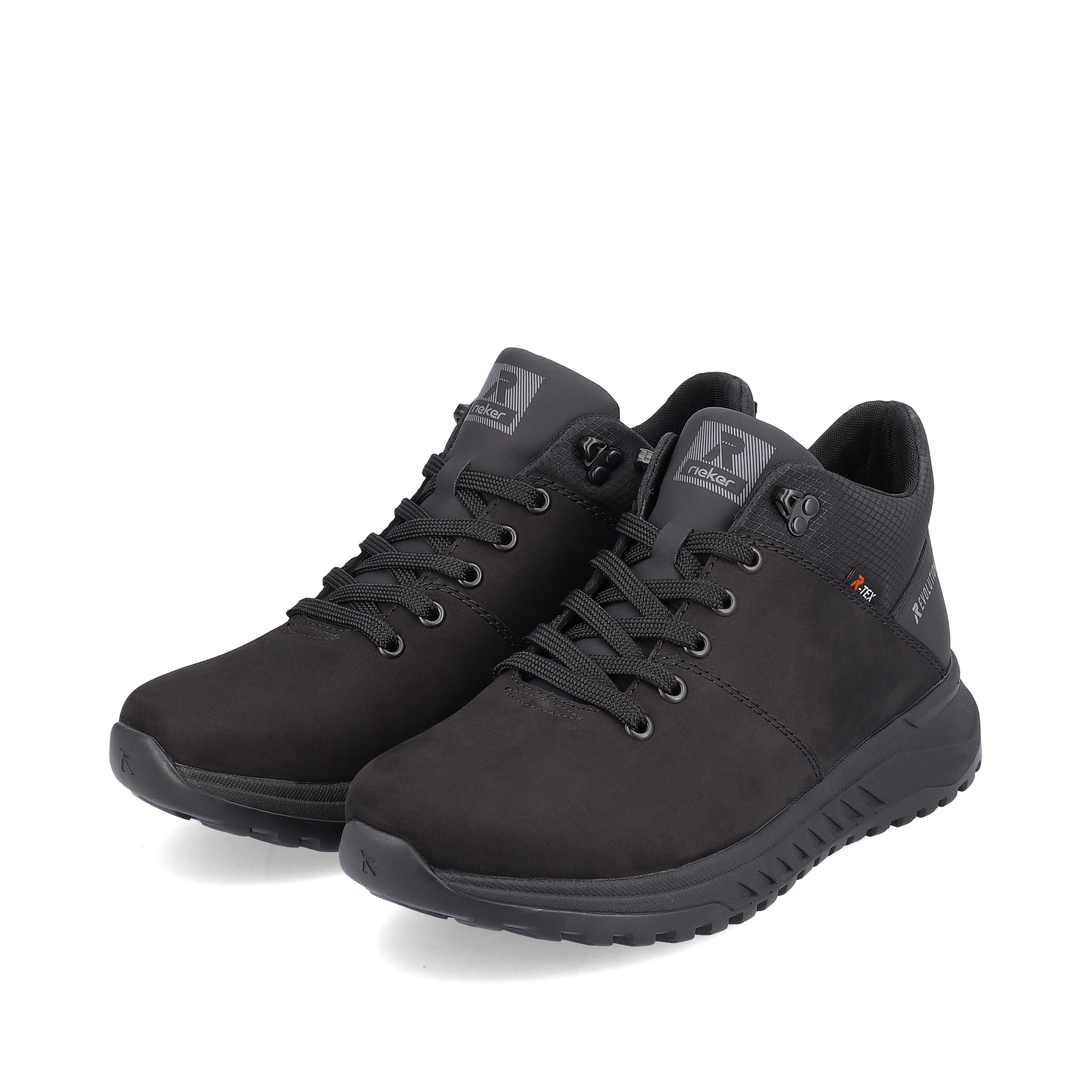 Rieker Herren Sneaker High deep black