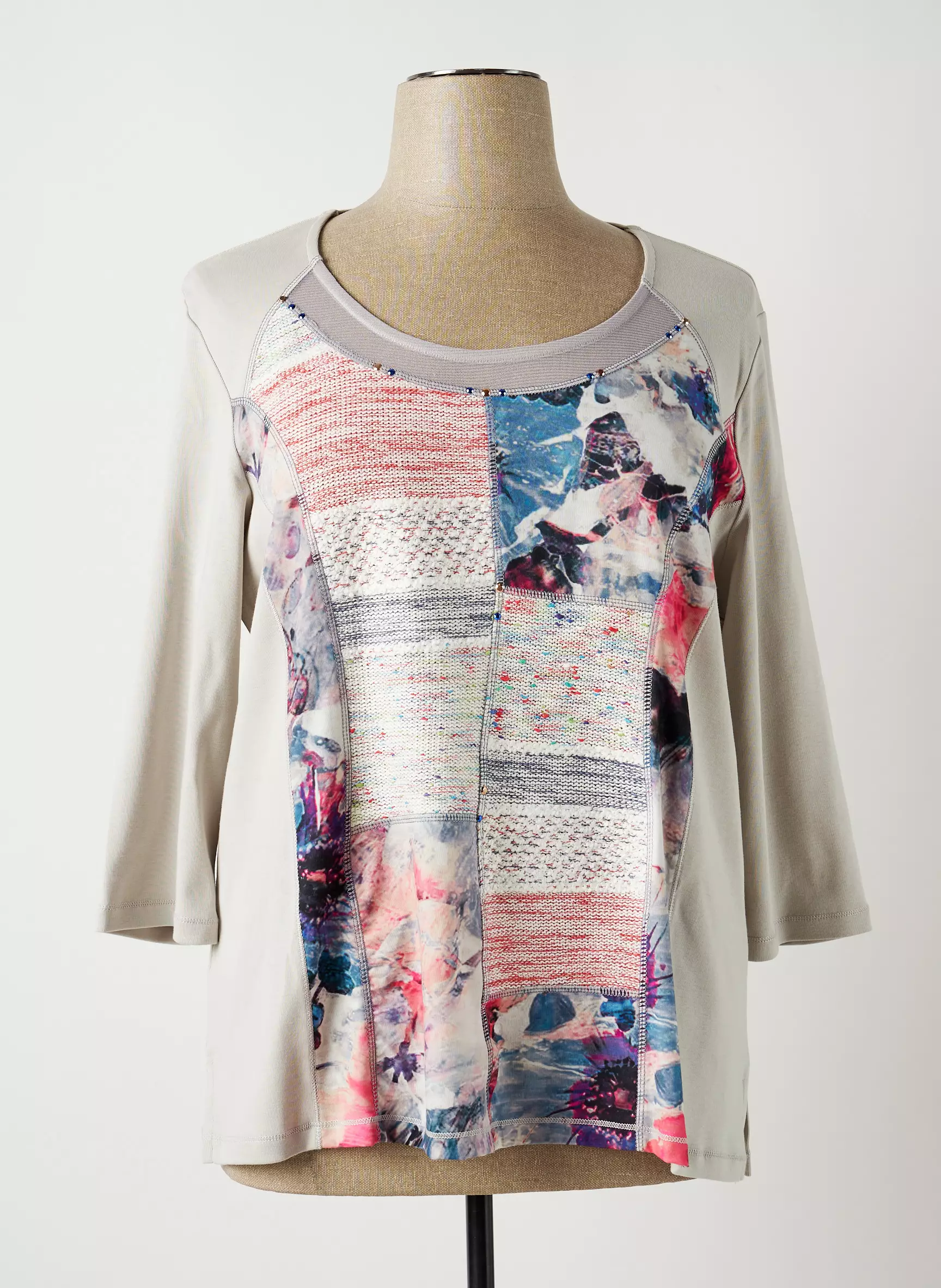 Bagoraz Tshirts Femme couleur gris