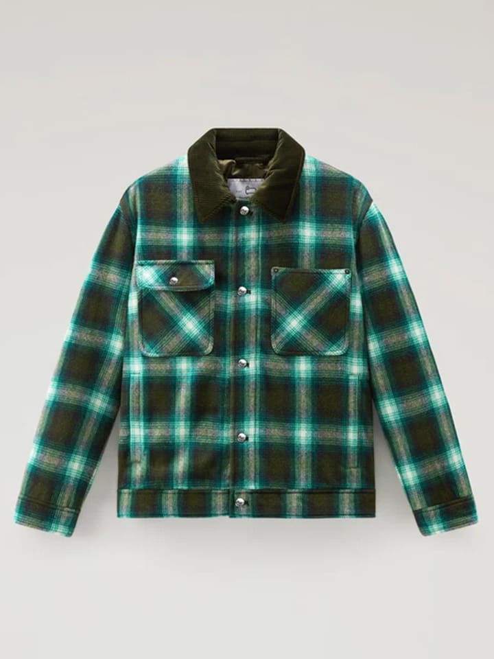 Woolrich Winterjacke in Grün günstig kaufen
