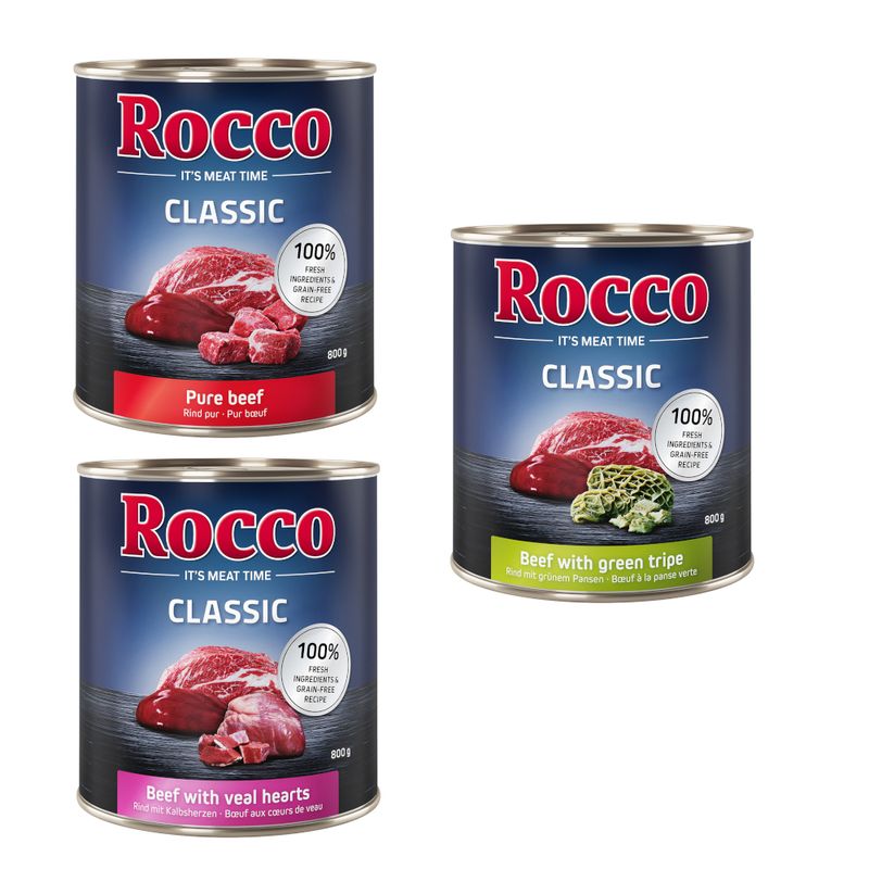 Probierpaket Rocco Classic 6 x 800 g