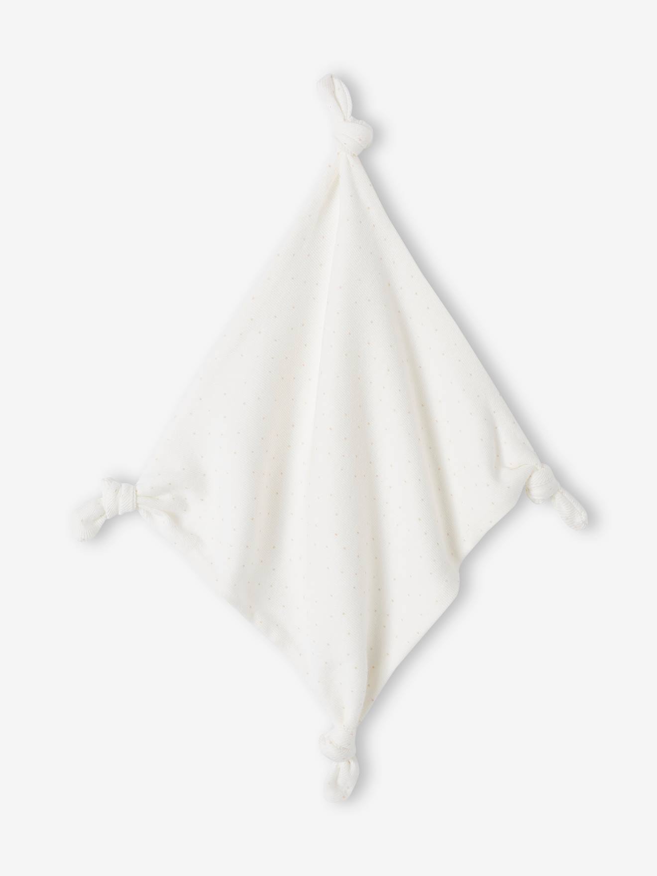 Vertbaudet Baby-Set: Strampler, Body & Schmusetuch, Bio-Baumwolle Oeko-Tex - jeansblau