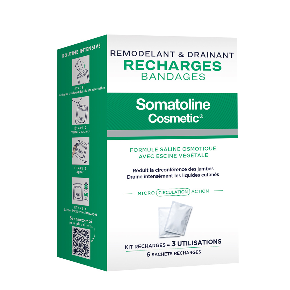 somatoline cosmetic RECHARGES BANDAGES Bandages