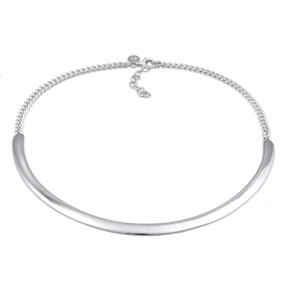 Elli PREMIUM Elli PREMIUM Collier Femmes Collier Cuff Basique en argent sterling 925 collier