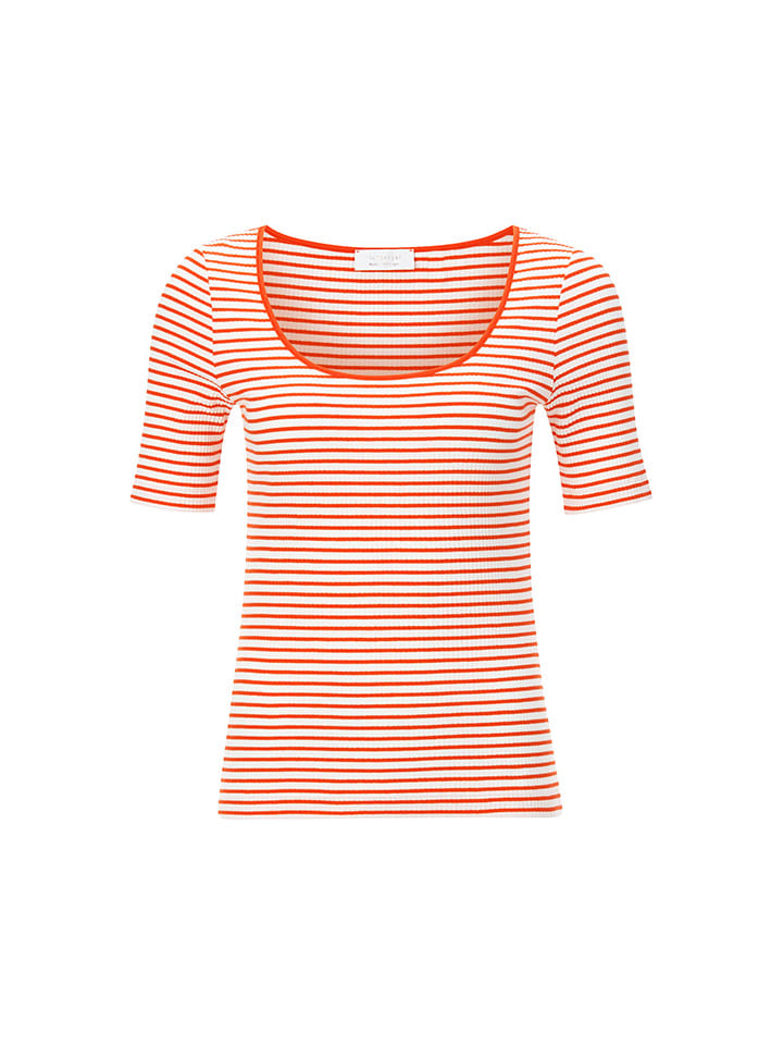 Rich & Royal Shirt in Weiß/ Orange günstig kaufen