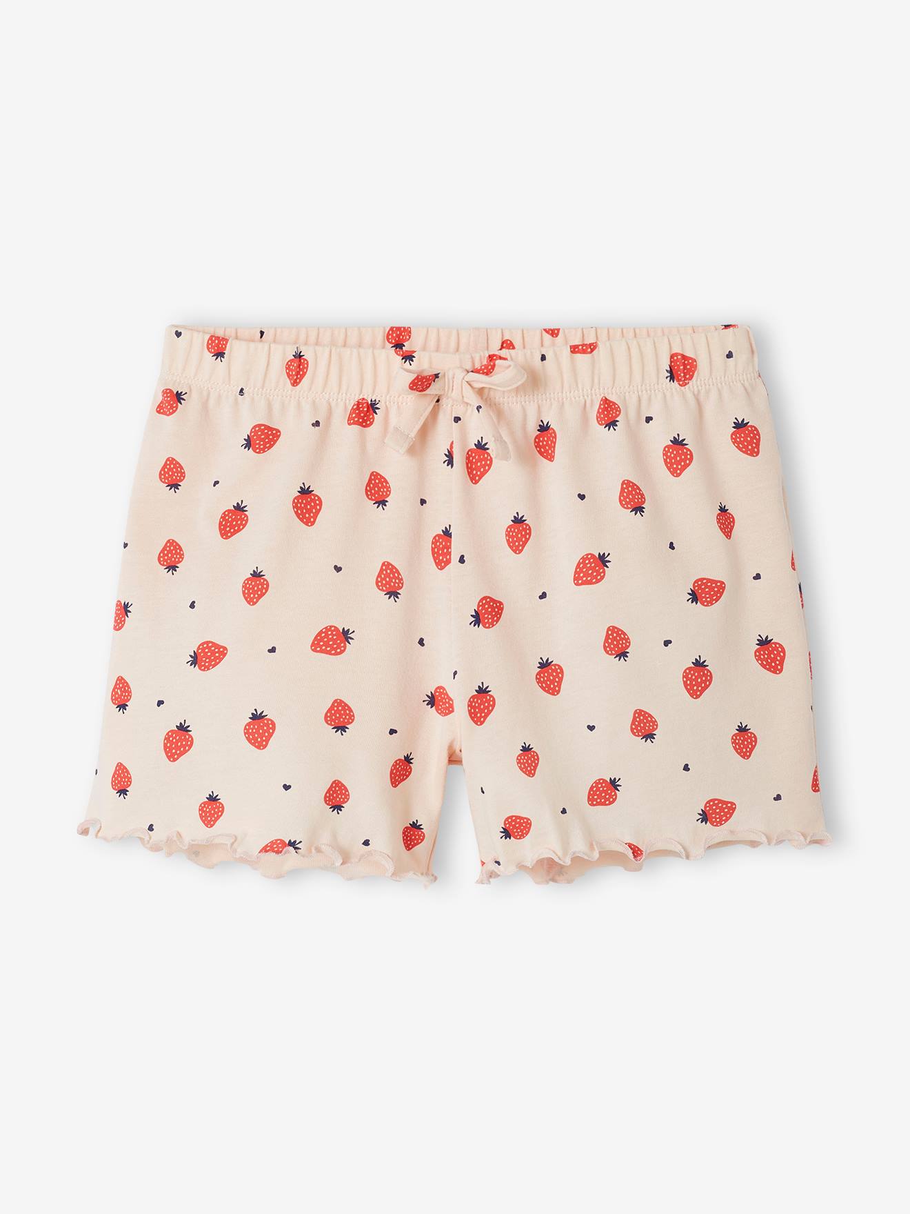 Vertbaudet 2er-Pack Mädchen Schlafshorts - rosa