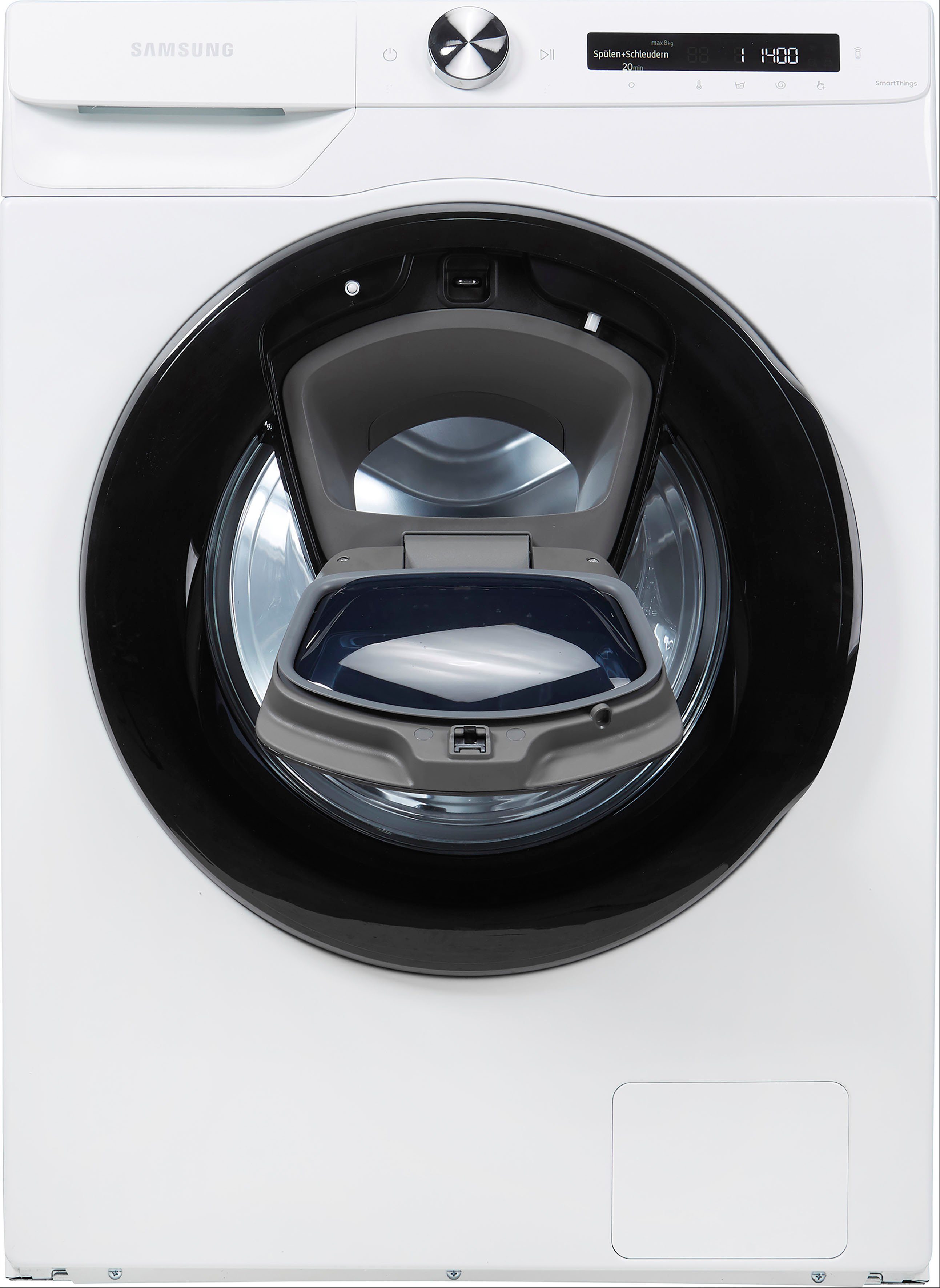 Samsung Waschmaschine WW5500T WW81T554AAW, 8 kg, 1400 U/min, AddWash™