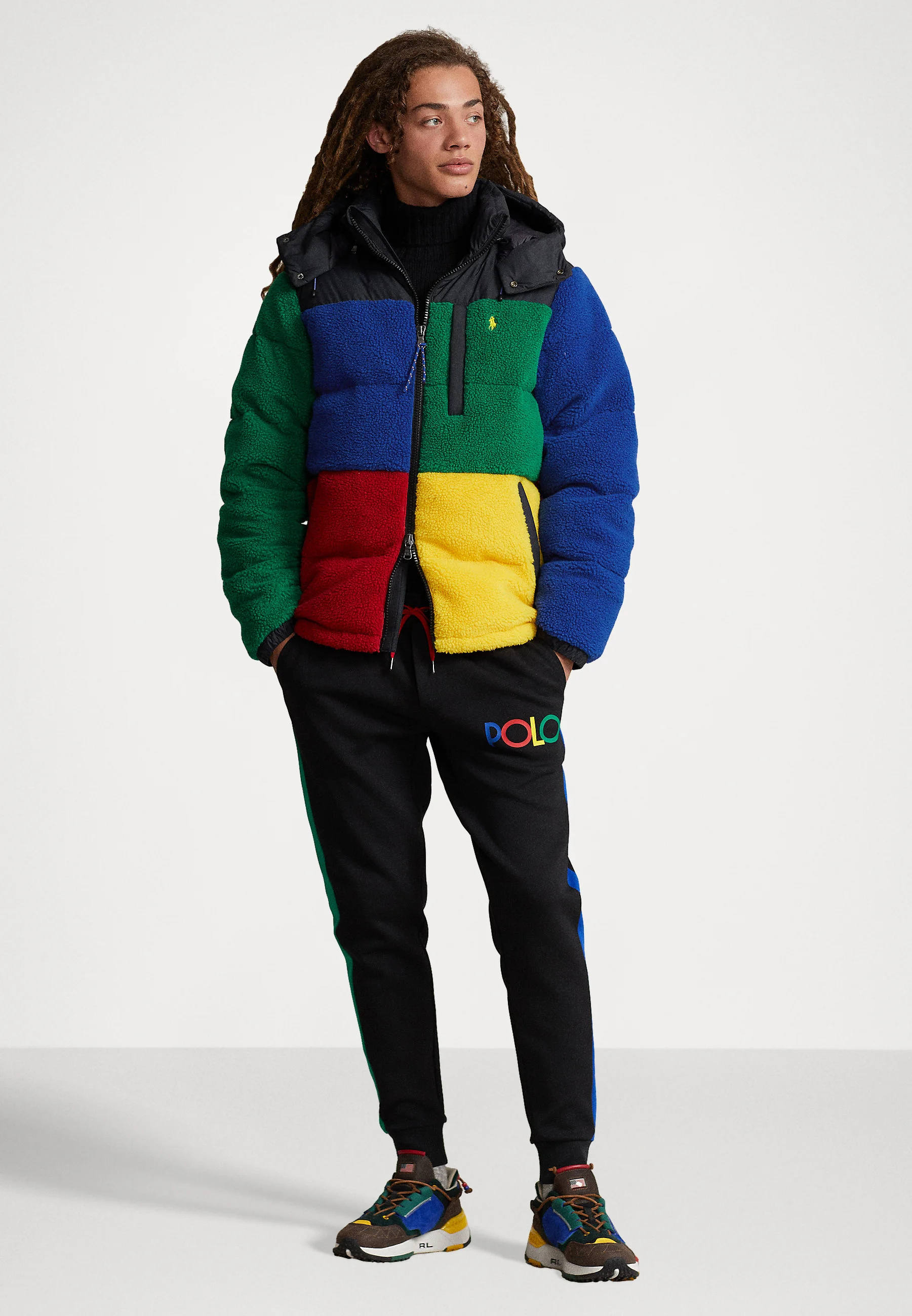 Chaqueta de plumas Polo Ralph Lauren con forro de gorra