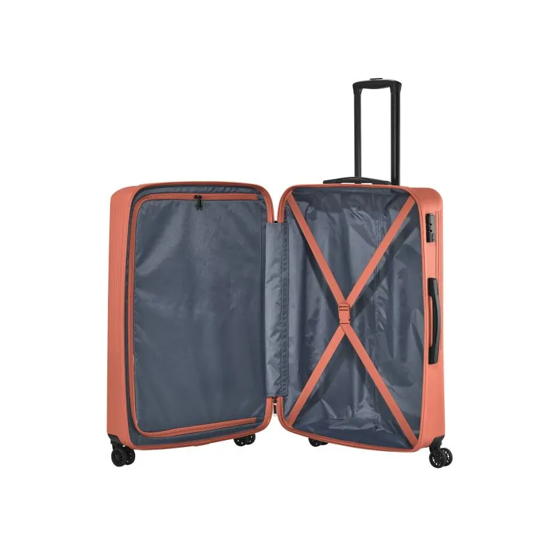 Travelite BALI Trolley mit 4 Rollen Größe L - Koralle