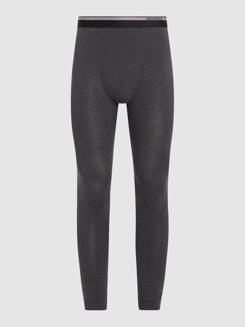 Long Johns aus Mikrofaser in anthrazit