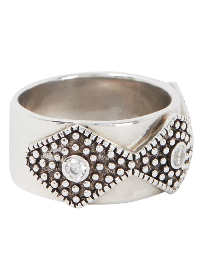 Anello in argento Ba&S con ortica