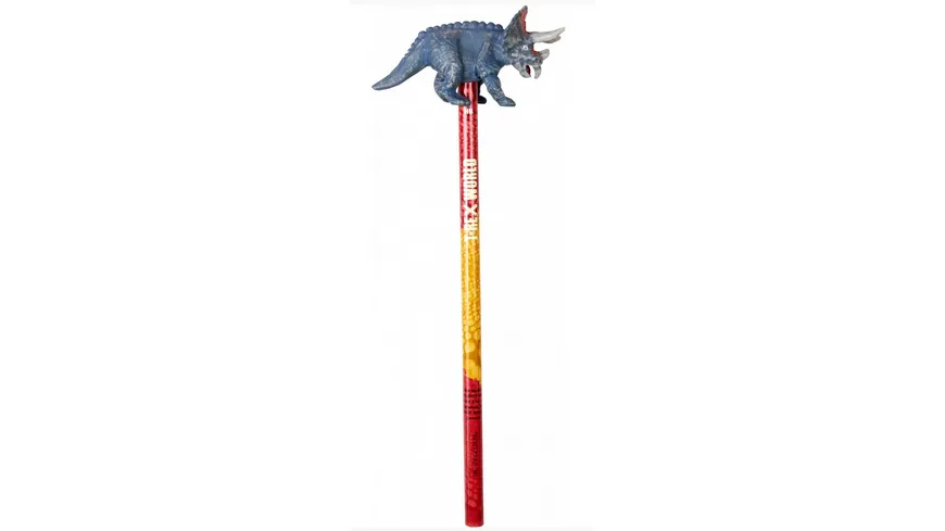 Die Spiegelburg - Topper-Bleistift T-Rex World, 1 Stück, sortiert
