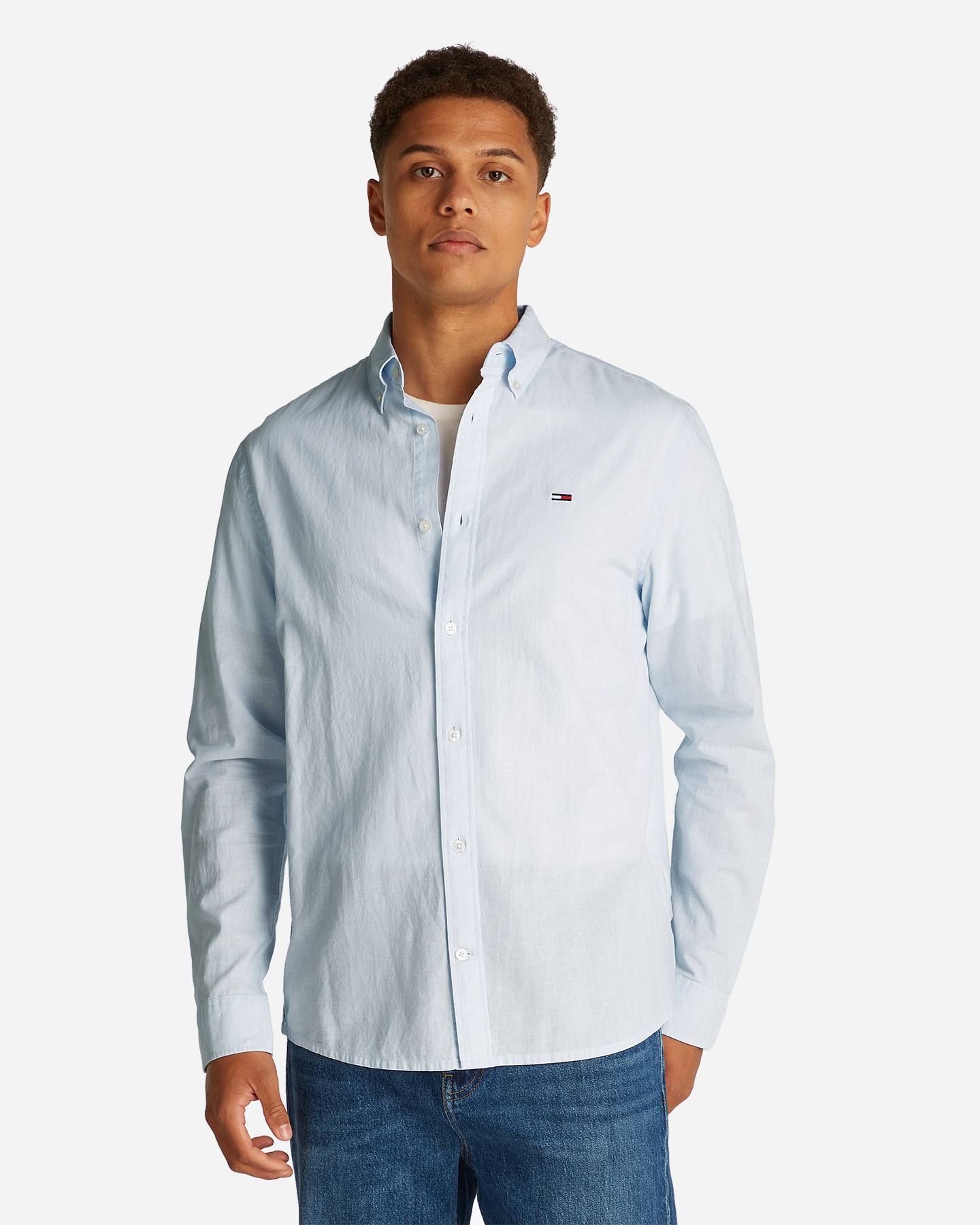 Camicia Tommy Hilfiger Linen M DM0DM20875-C3Q