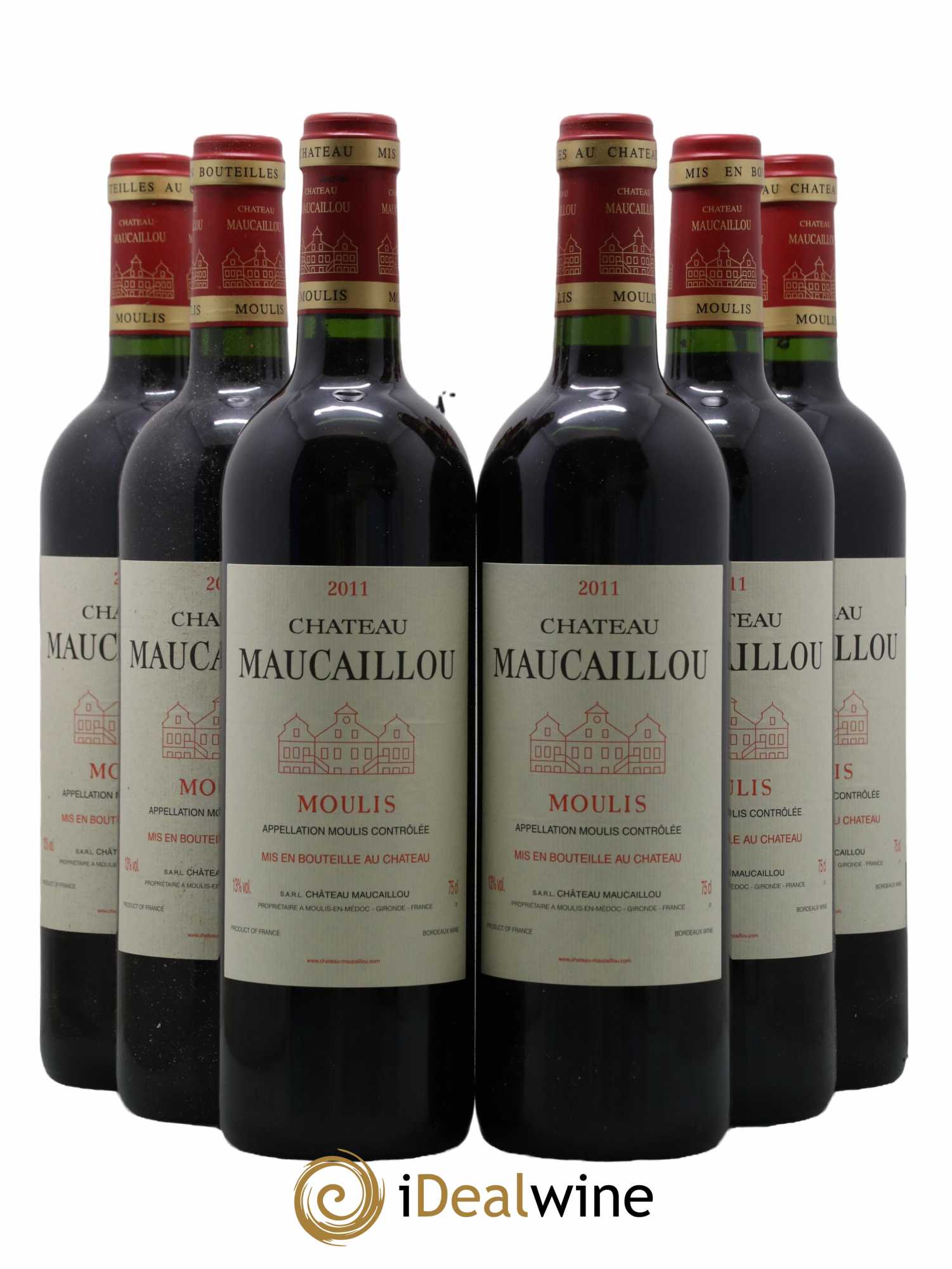 Château Maucaillou  2011 - Lot de 6 Bouteilles