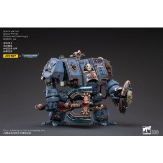 Warhammer 40k Actionfigur 1/18 Space Marines Space Wolves Venerable Dreadnought Brother Hvor 20 cm