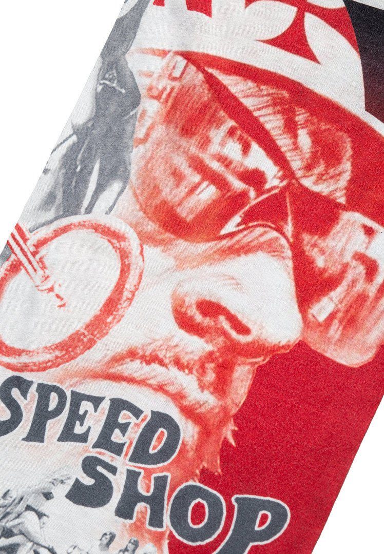 King Kerosin Multifunktionstuch Red Baron Speed Shop Multifunktionstuch