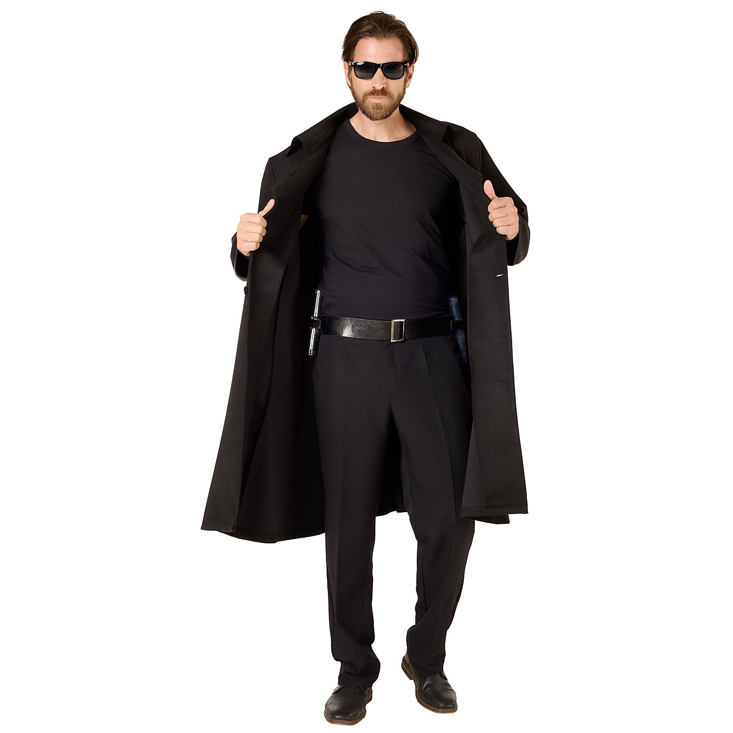 T-Shirt für Herren, schwarz