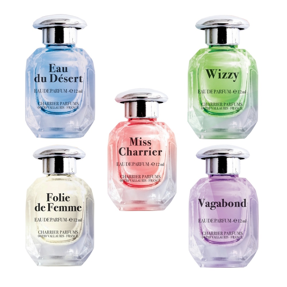 Charrier COFFRET PARFUMS DE LUXE Coffret de 5 miniatures d'Eaux de Parfum