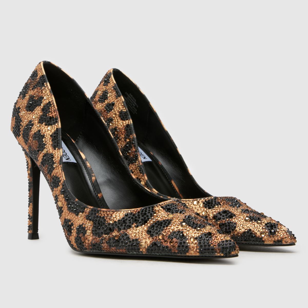 Steve Madden – Evelyn-rl – Mönstrade höga klackar i leopardmönster