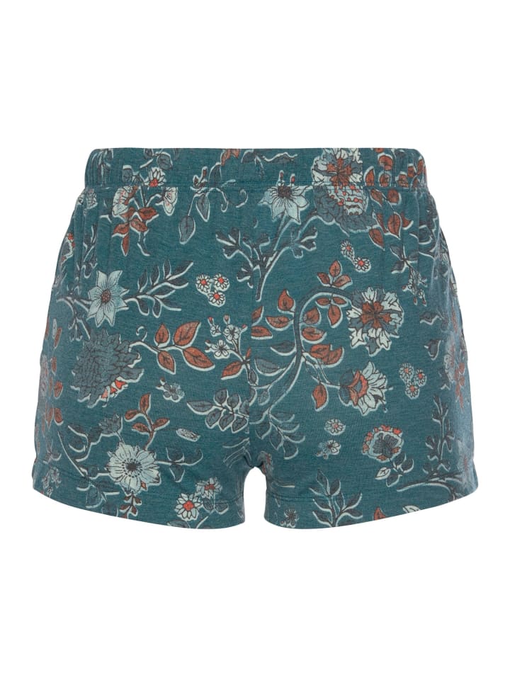 LASCANA Schlafshorts in rauchblau günstig kaufen