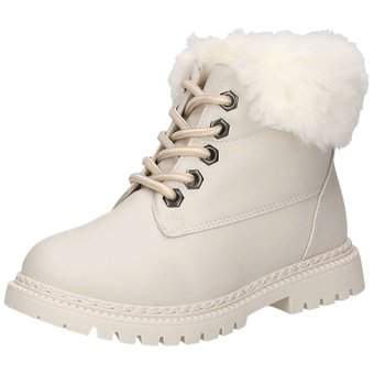 Puccetti Schnür Boots in weiß