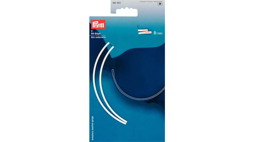 Prym BH-Bügel Gr. 105 weiß