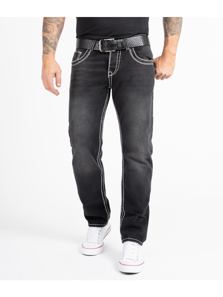 Rock Creek Jeans in Dunkelgrau günstig kaufen