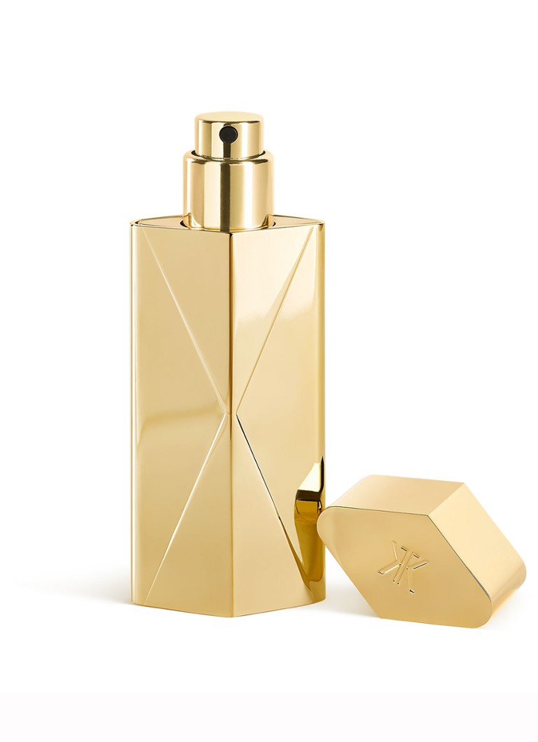 Cestovné puzdro na sprej Maison Francis Kurkdjian Globe Trotter Gold Edition - parfumverstuiver