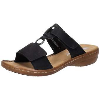 Rieker Pantolette in schwarz