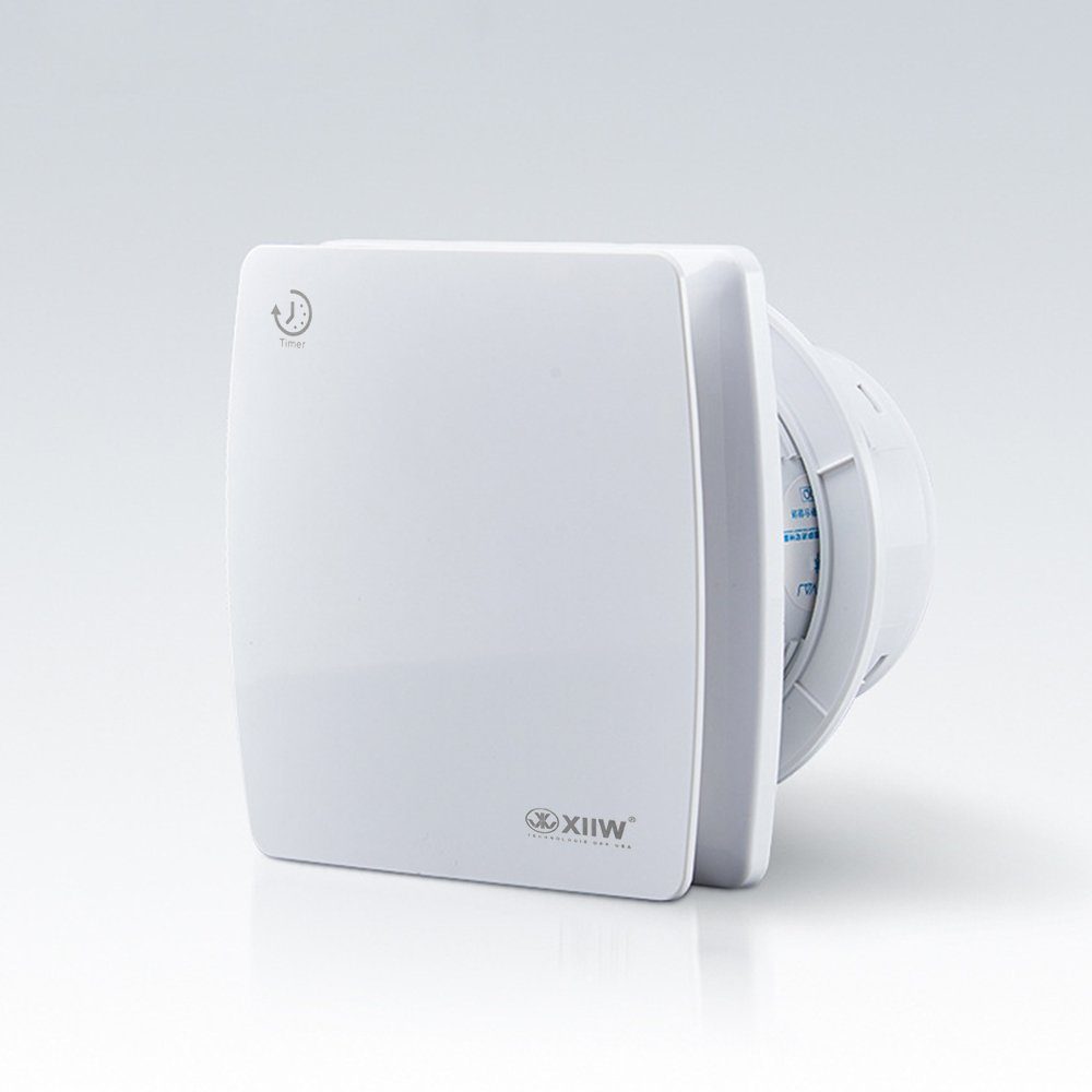 XERSEK Wandventilator Badlüfter Wandlüfter Ventilator Feuchtesensor Timer